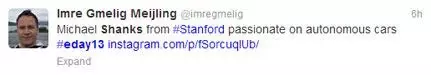 Verslag Emerce eDay 2013 - Michael Shanks - Tweet 1 Screeny tweets 1 Michael Shanks Emerce eDay 2013