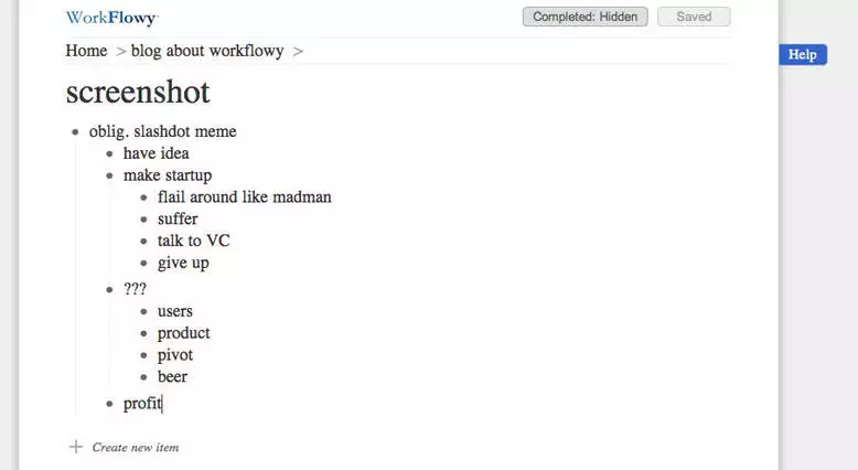 Van chaos naar overzicht met Workflowy